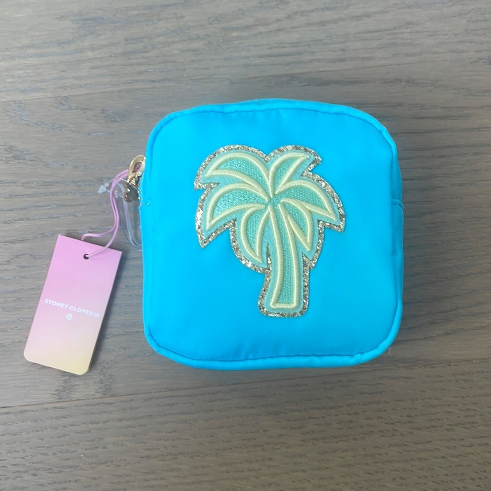 Stoney clover lane target palm tree pouch brand new with tags